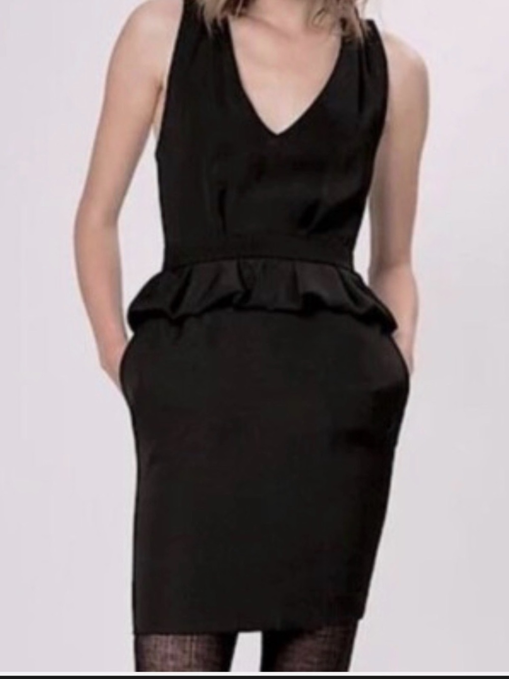 Maje Peplum Dress
